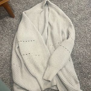 Grey cardigan
